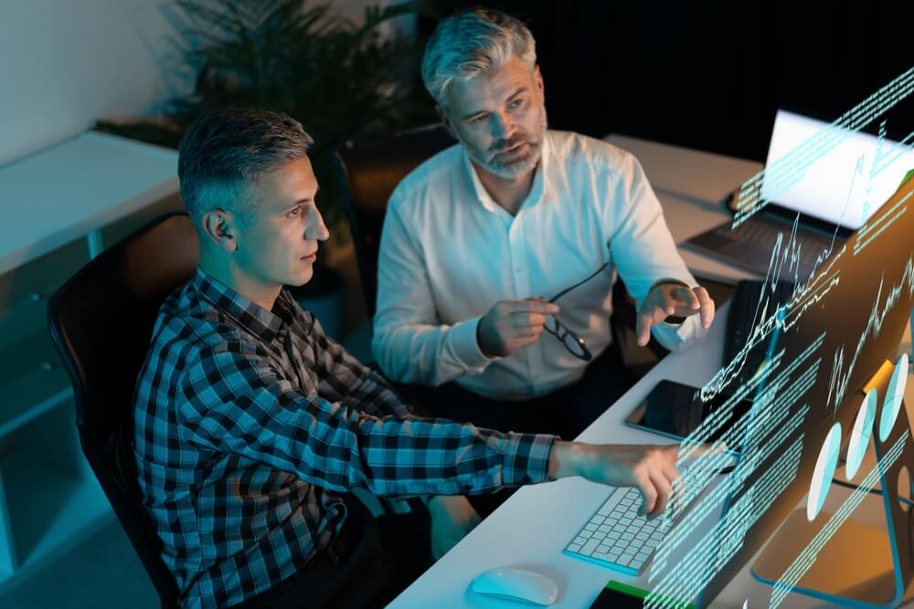Two independent insurance agents work together to learn how to leverage AI tools into predictive analytics.
